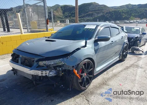 2021 Honda Civic Type R Touring from USA, damaged, VIN SHHFK8G74MU201802